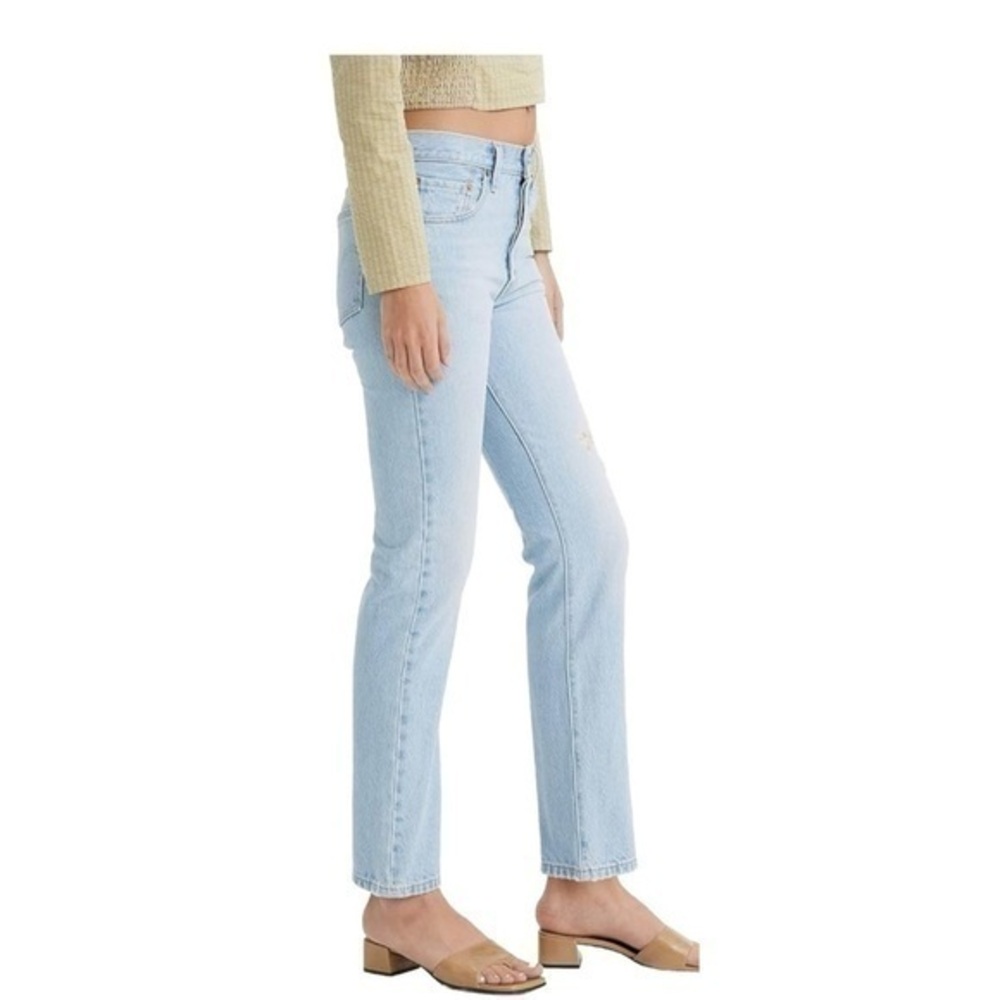 NWT Levi’s 501 Jeans 150th Anniversary High Rise Flower Ripped size 4 New
